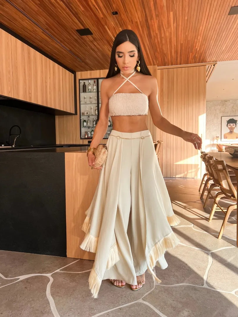 Tulum Two Piece Set With Pants
