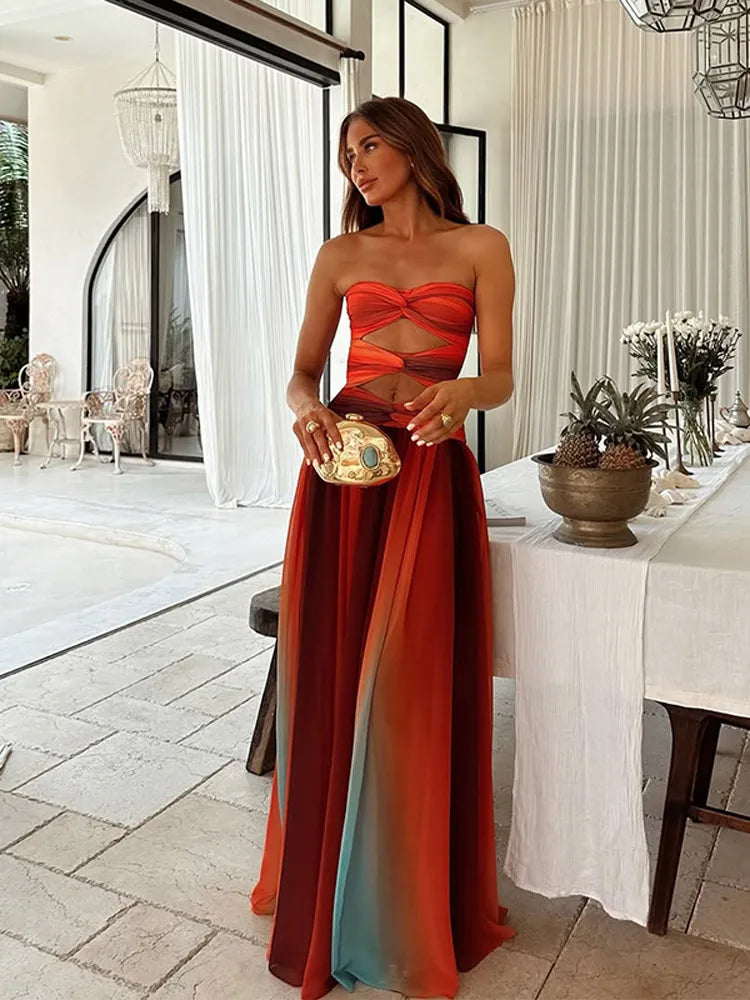 Areia Strapless Dress