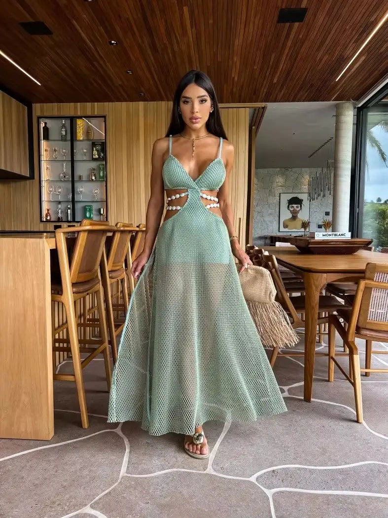 Guarujá Dress V Neck Sleeveless