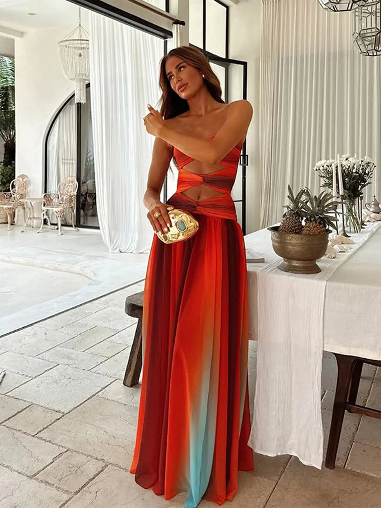 Areia Strapless Dress