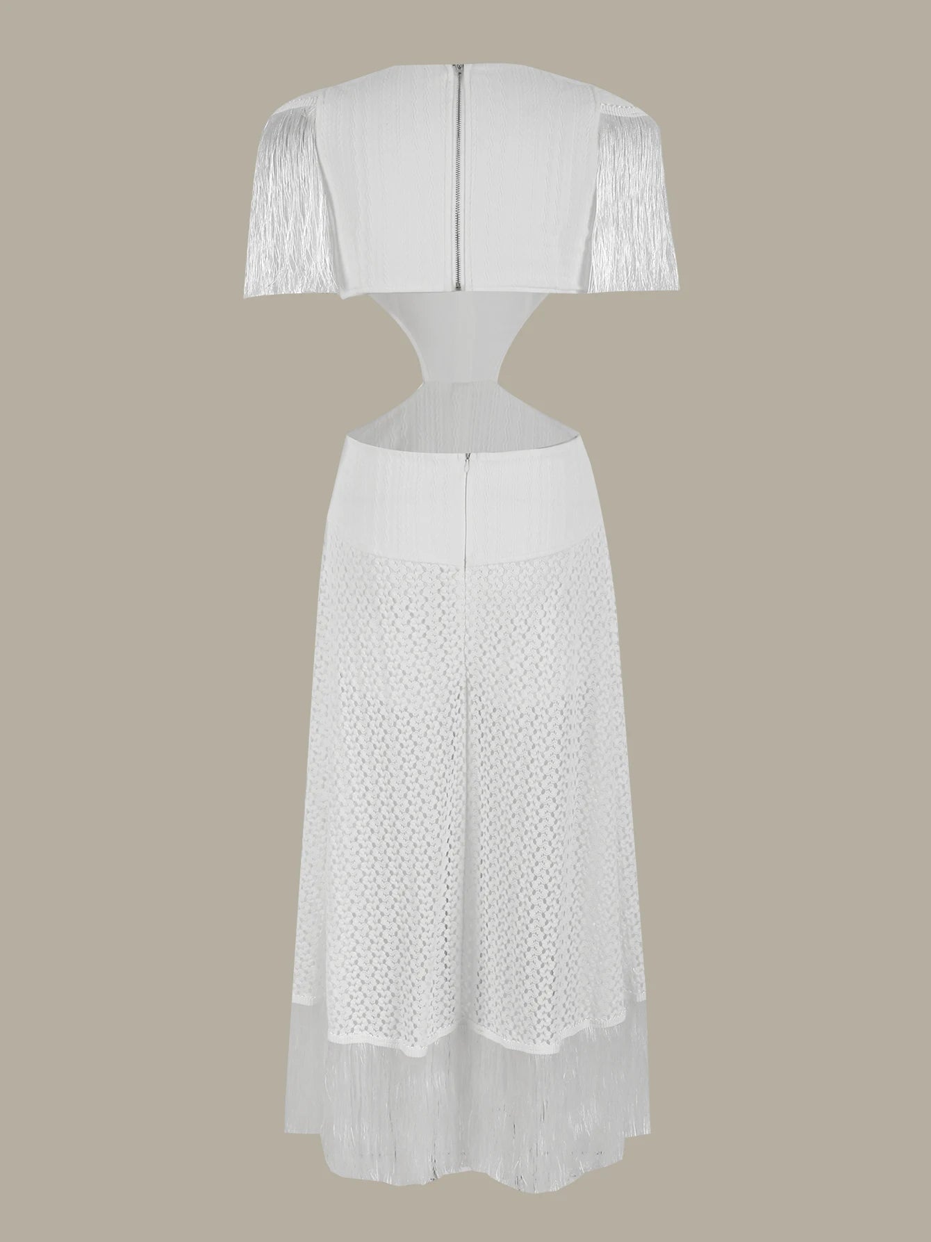Porto de Galinhas Long Dress with Tassels