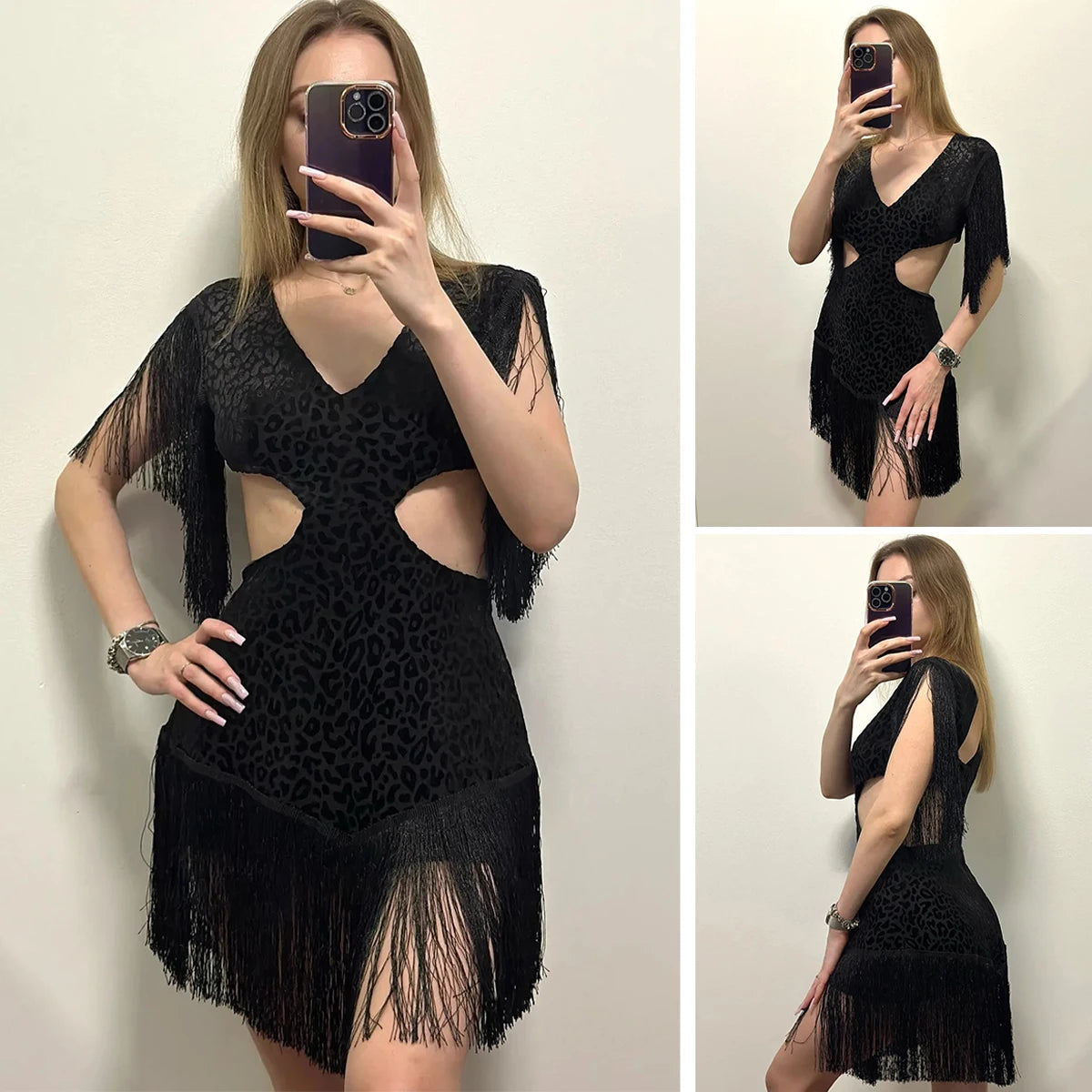 São Miguel dos Milagres Sexy Tassels Skirt Sets Women