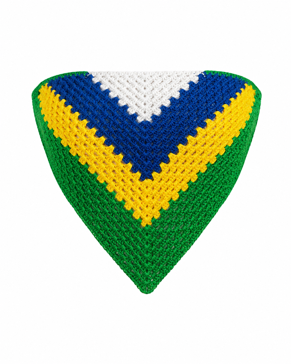 Handmade Brazil Crochet Set – Multi-Way Top, Headpiece, Wrap
