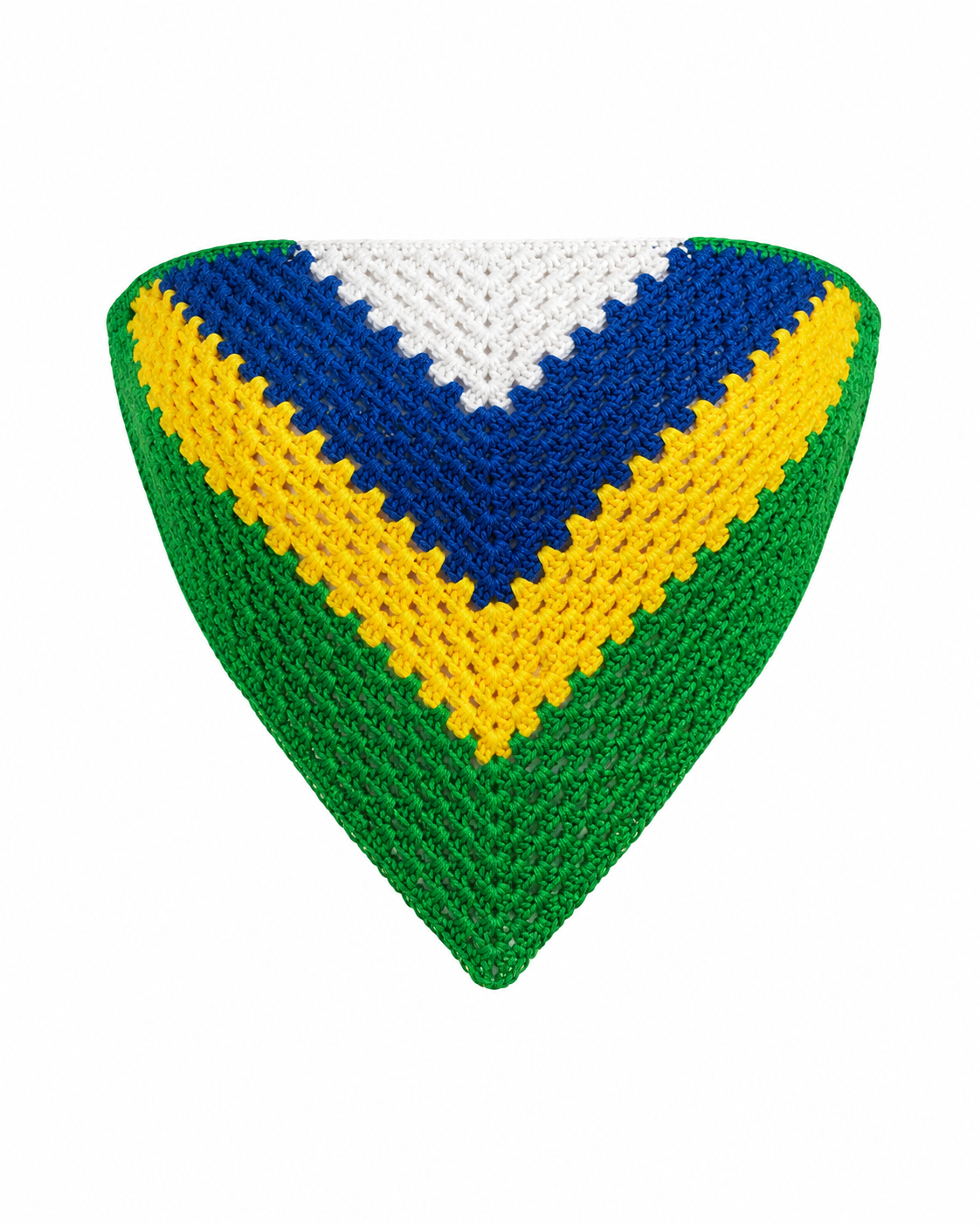 Handmade Brazil Crochet Set – Multi-Way Top, Headpiece, Wrap