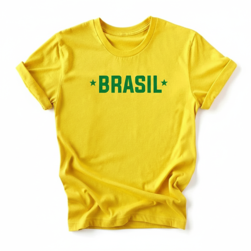 Brazil Essential Cotton T-Shirt