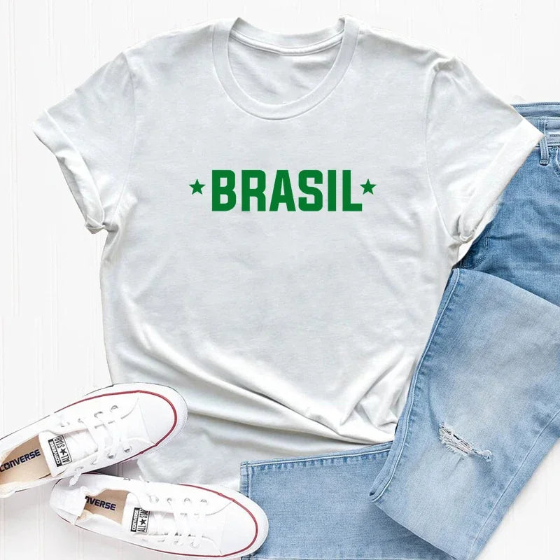 Brazil Essential Cotton T-Shirt
