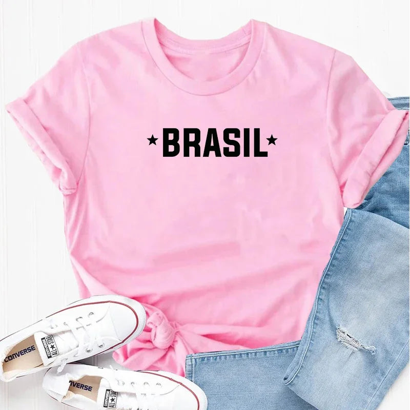 Brazil Essential Cotton T-Shirt