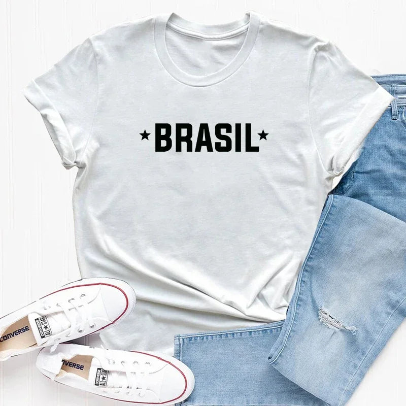 Brazil Essential Cotton T-Shirt