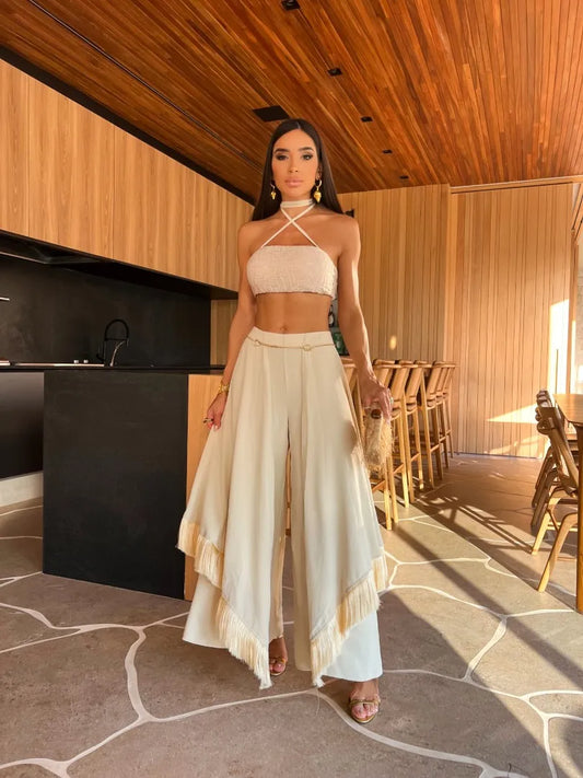 Tulum Two Piece Set With Pants