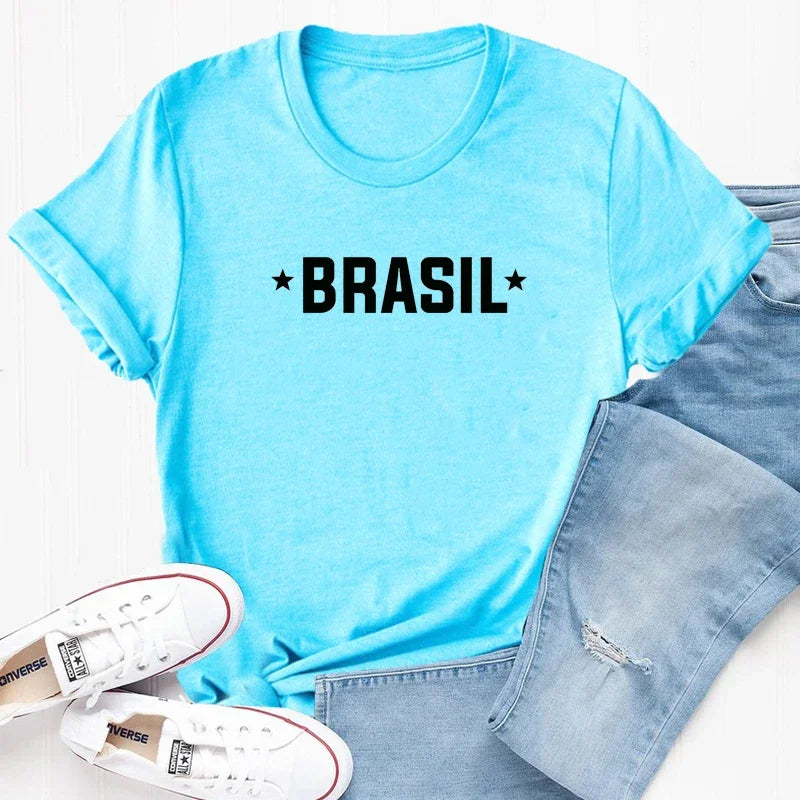 Brazil Essential Cotton T-Shirt