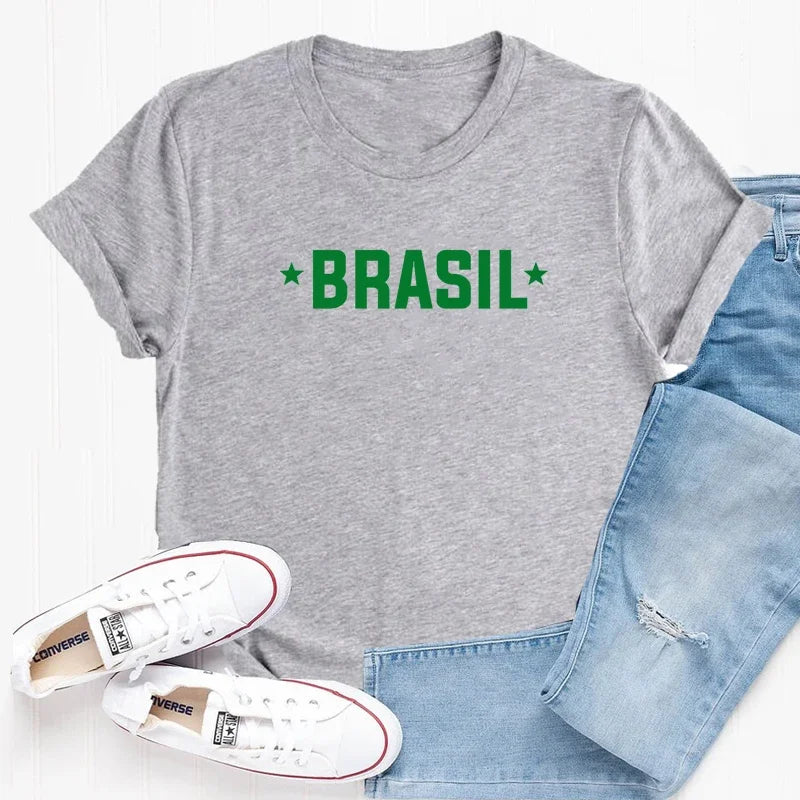 Brazil Essential Cotton T-Shirt