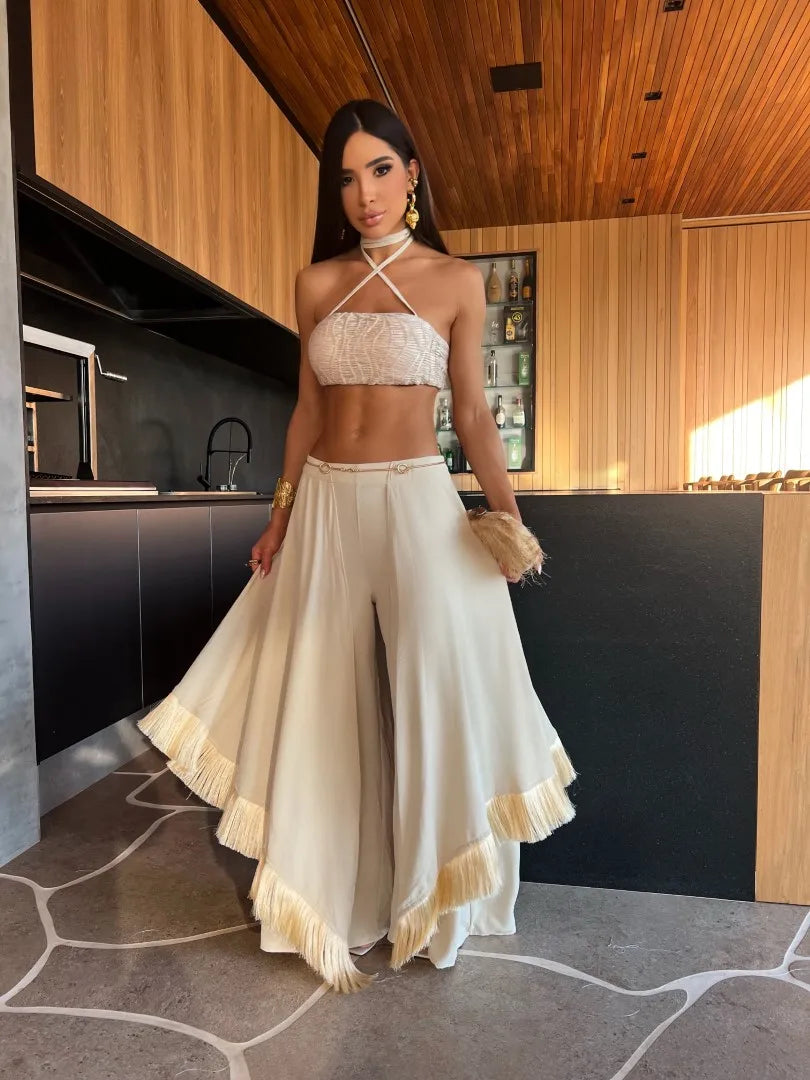 Tulum Two Piece Set With Pants
