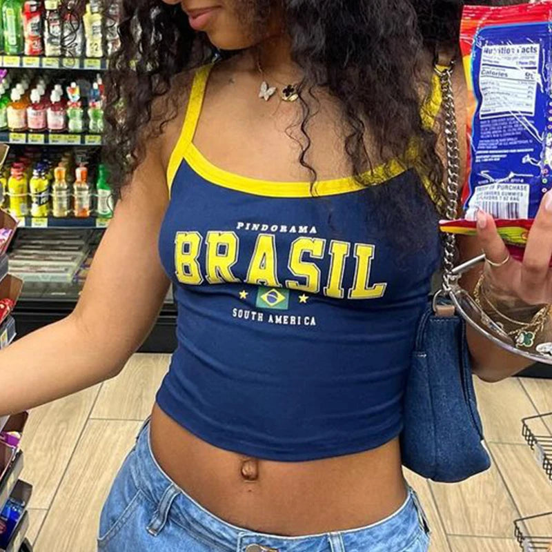 Brasil Vintage Top