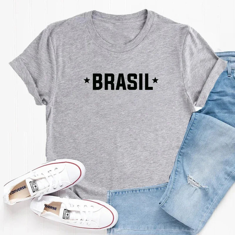 Brazil Essential Cotton T-Shirt