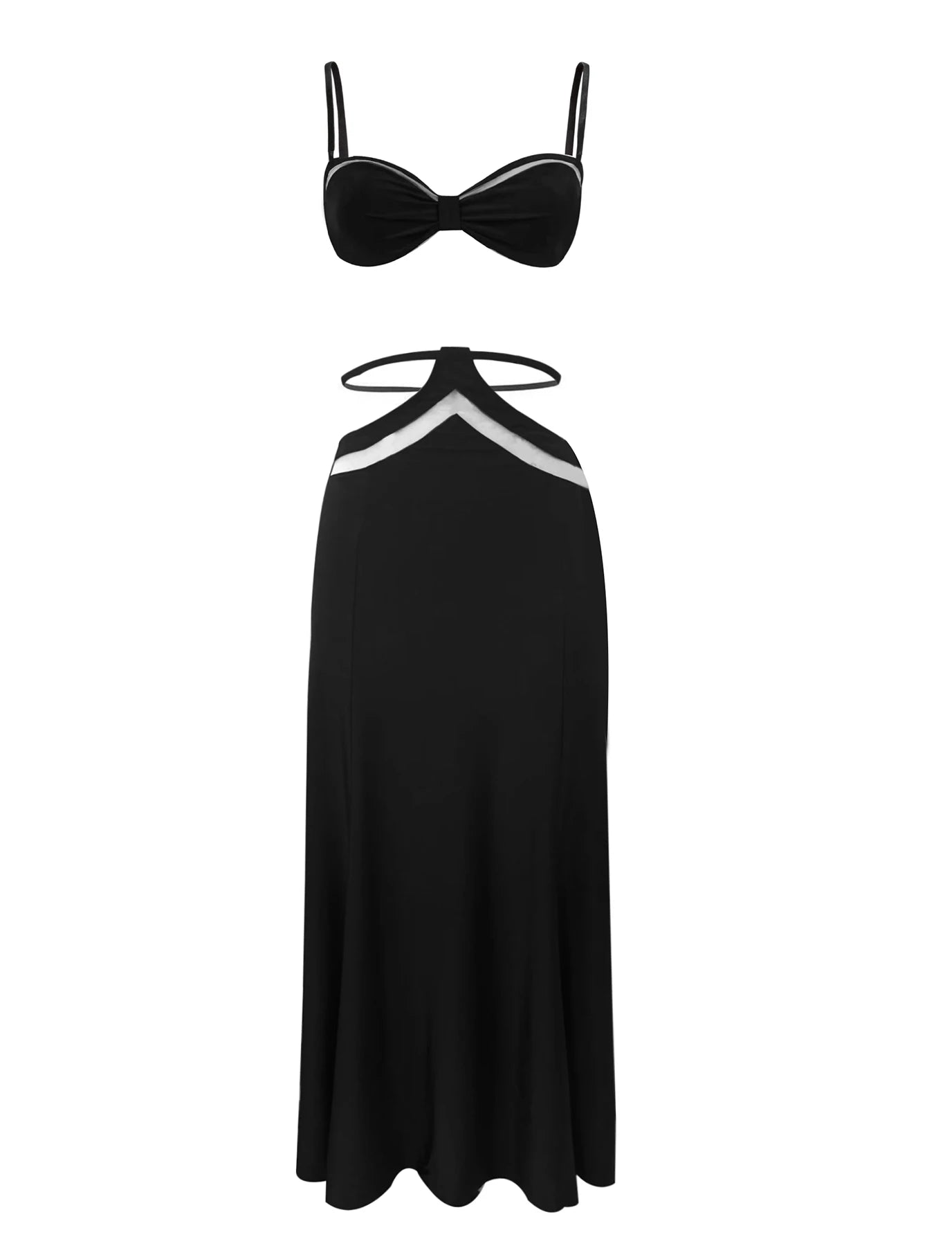 Praia Brava – 2-Piece Cut-Out Maxi Dress Set