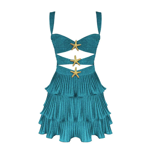 Noronha Cover Up Skirt Beach Women Geometry Printed Two-piece